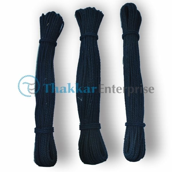 Blue Waste Cotton Rope – 3 mm to 4 mm Lank Packing
