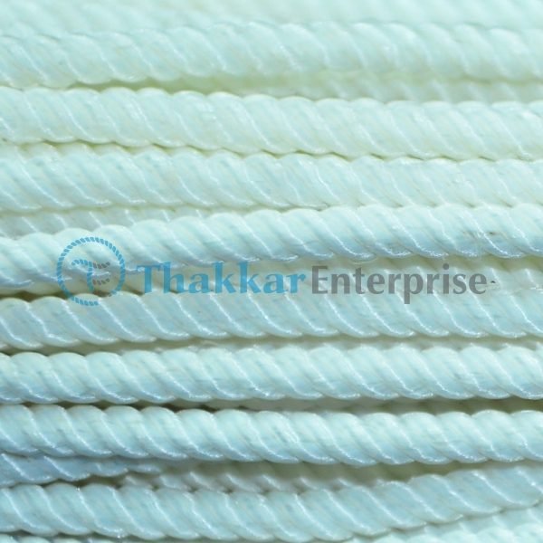 White Polyester Rope – 1 mm to 4 mm Hank Packing